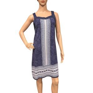 TOMMY BAHAMA Kona Floral Stripe Sheath Dress BLUE Sz XS / TP